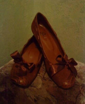 Новые туфли замша+рептилия 40,5 р-ра Москва