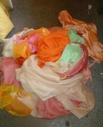  Продам дешего остатки Органзы. Вуали.Партьеры.Москва. Москва