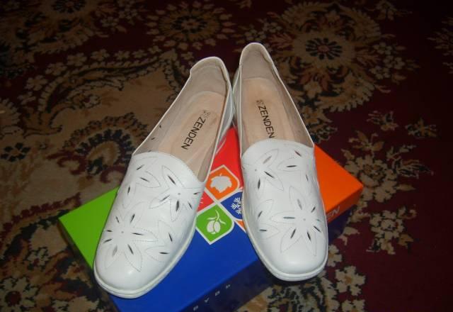 Комфорт.туфли новые кожаные мягкие Zenden р.39 Санкт-Петербург