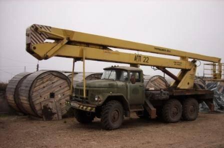 Автовышка ЗИЛ-131 агп-22 Брянск