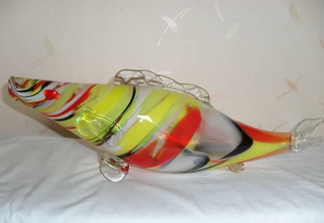 Цветное стекло Рыба Москва