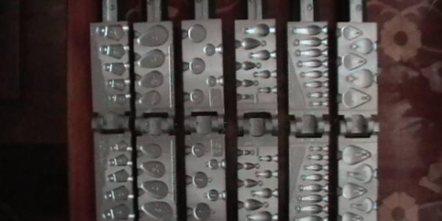 Формы для летья рыболовных грузиков Сальск