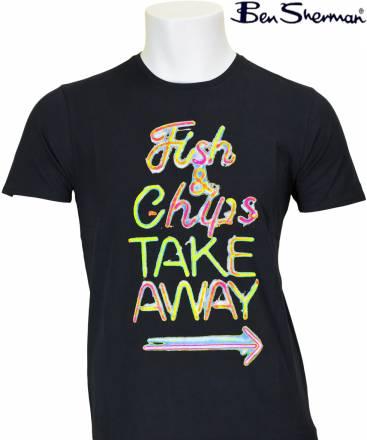 Футболка "Fish  Chips" от Ben Sherman Москва