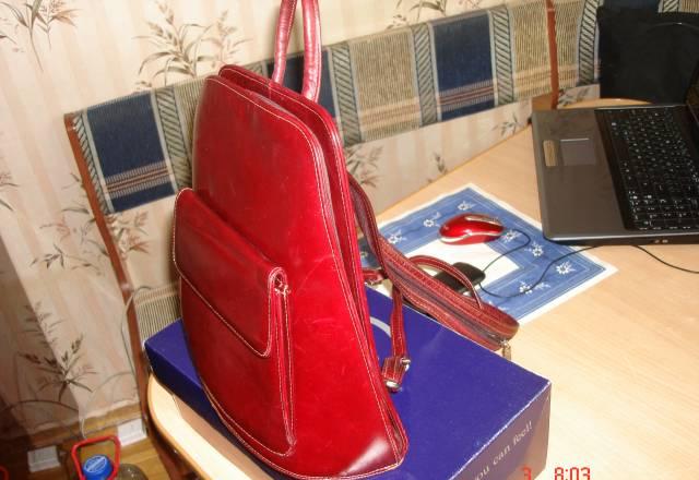 Сумка-рюкзак нат. кожа Москва