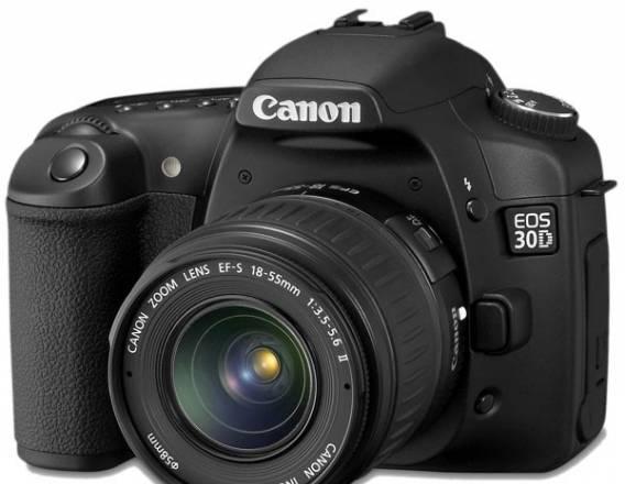 Canon 30D с объективом или без Москва