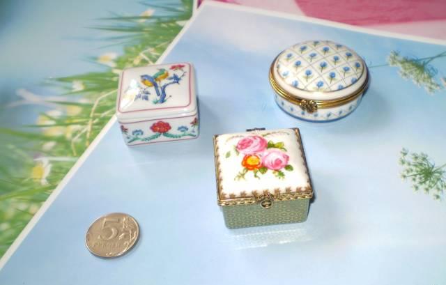 Фарфоровые шкатулки Del Prado Санкт-Петербург