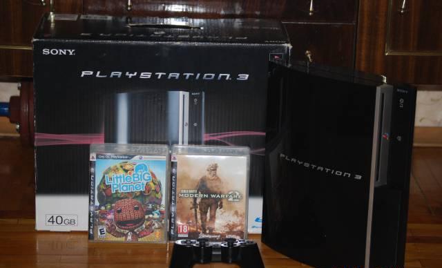 Sony PlayStation 3 40gb и хорошие игры Санкт-Петербург