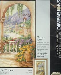 Dimensions terrace arch набор для вышивания Москва