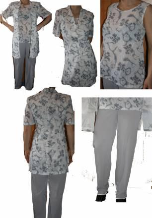 Женский летний костюм-тройка, размер 44-46 Москва