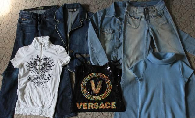 Два джинсовых  костюма на дев.11-13 лет р.40-42 Москва