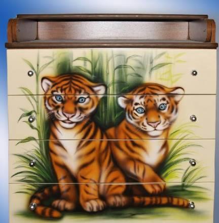 Комод  с Аэрографией Новый Москва