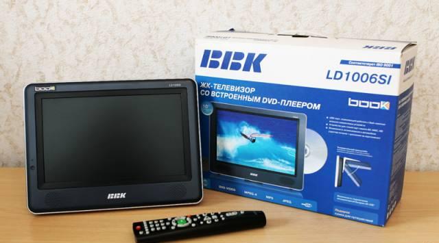 ЖК телевизор BBK с DVD и USB проигрывателем Москва