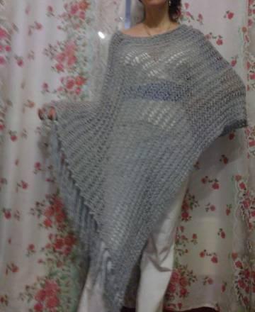 Накидка -пончо Москва