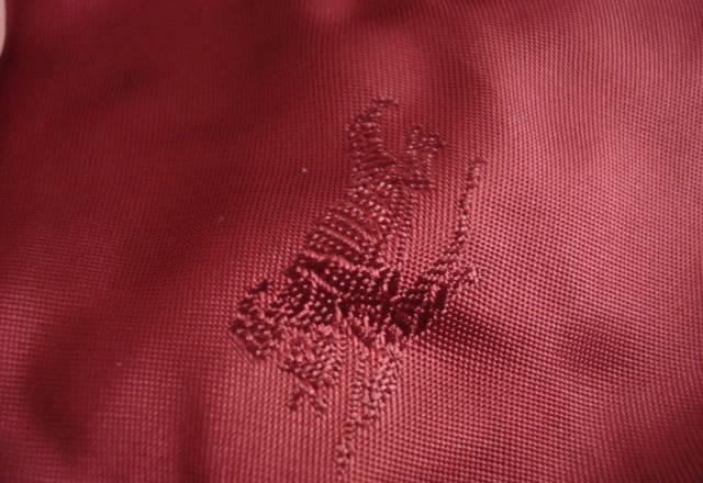 Ткань бардовая Москва