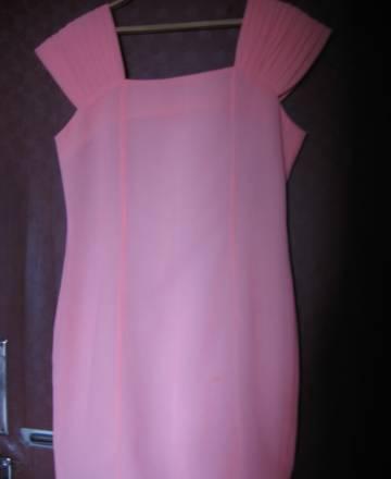 Платье кораллового цвета(персиковое,розовое) Москва