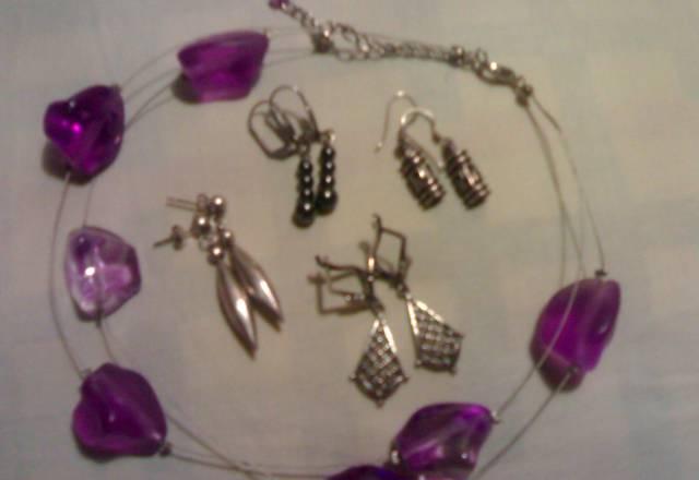 Серебряные серьги Москва