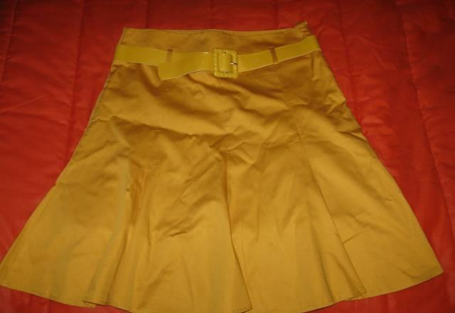 Летняя хлопковая юбка puane с ремнём Москва