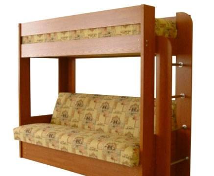 Диван-кровать с матрасом гобелен вишня Москва