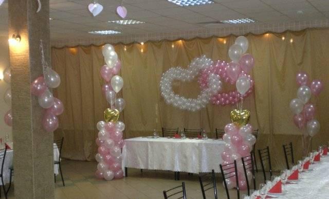 Оформление залов шарами Саратов