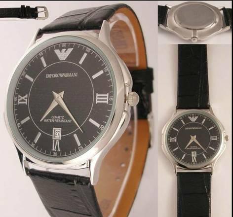 Emporio Armani (М., кожаный ремешок, кварц) Москва