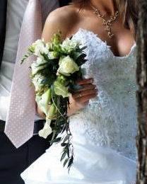 Свадебное платье со стразами Сваровски 42-44 Москва