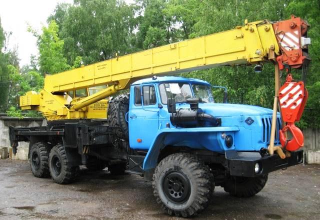 Автокран Ивановец Урал-4320 КС-45717, 2007 г. в Москва