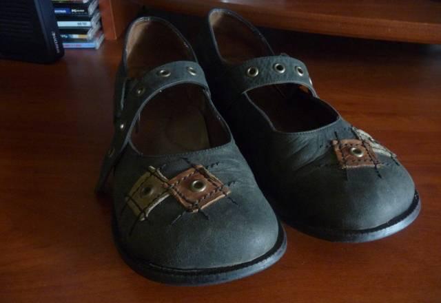 Туфли темносерые м34 Москва