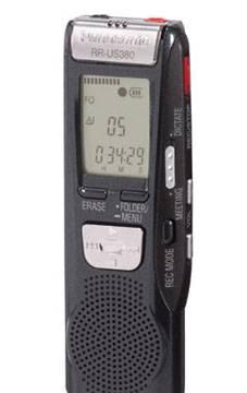 Цифровой диктофон Panasonic RR-US380 черный Санкт-Петербург