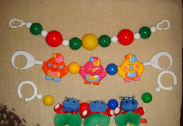 Красивые растяжки на кроватку-коляску Москва