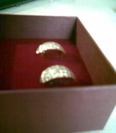 "Комплект серьги и кольцо и серьги с фианитами" Москва