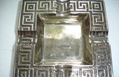 Пепельница итальянская посеребрённая vera lucino Москва