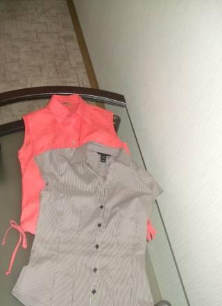 Блузки лен и хлопок стрейч, 46р Санкт-Петербург