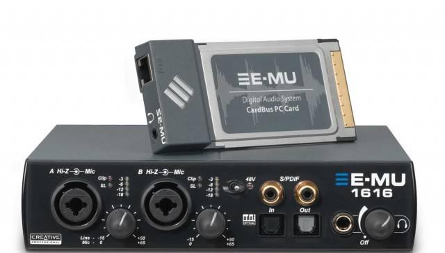 Звуковая карта EMU1616+pcmci Москва