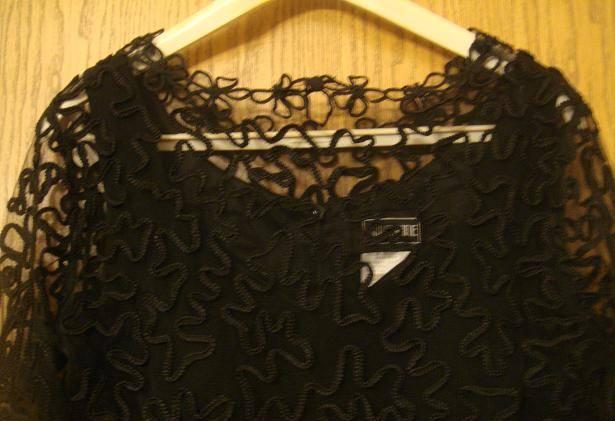 Вечернее платье с ажурной гаржеткой, Испания Москва