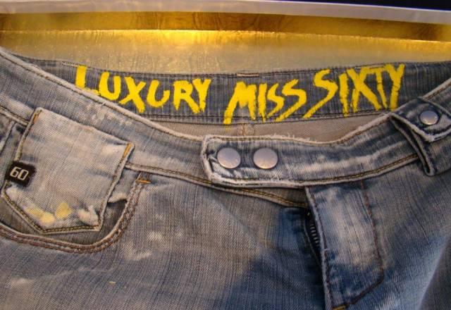 Luxury miss sixty модные джинсы Москва