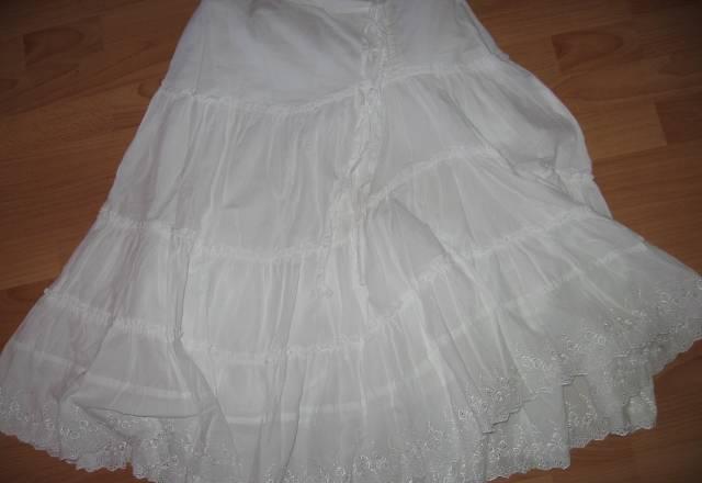 Юбка новая белоснежная, шитье Санкт-Петербург