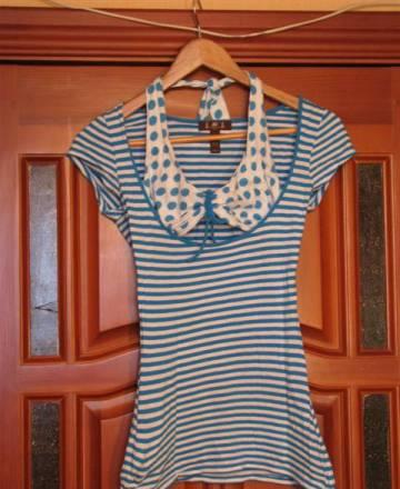 Майка в морском стиле. очень клевая Москва
