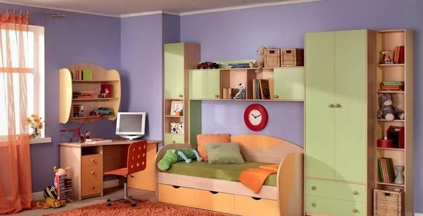 Детская мебель Акварель фабрики Дива мебель Москва