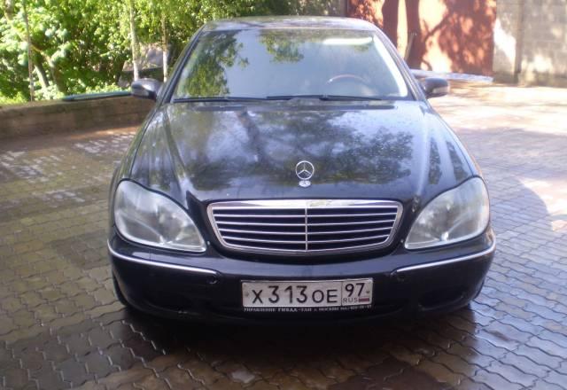 Mercedes 320,S-klasse, 2001 Москва