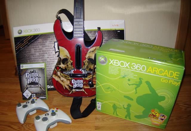 Xbox 360 arcade + куча аксессуаров Москва