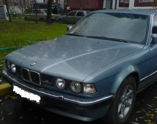 BMW 7er, 1989 Москва