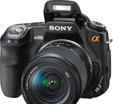 Sony A200 kit + чехол и карта памяти 8gb Москва