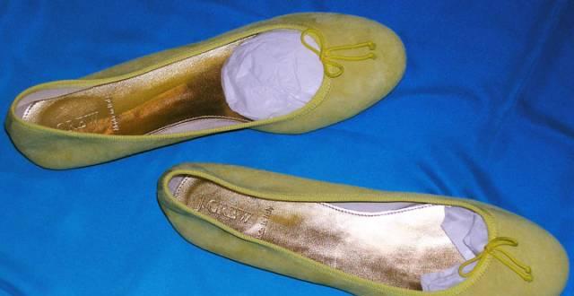 Туфли балетки нов замша Италия J. Crew на 40-41р Москва