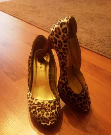Леопардовые туфли и сумочка Санкт-Петербург