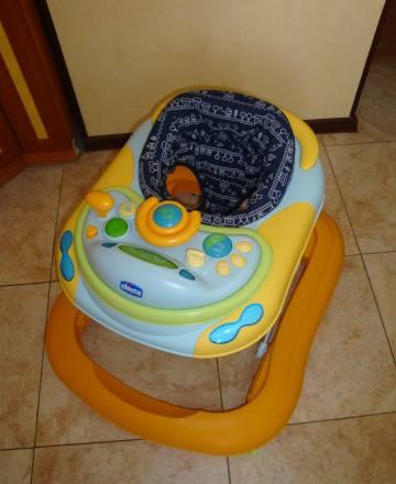 Chicco ходунки с игрушкой DJ midnight Москва