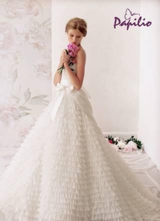 Новое свадебное платье Papilio модель Эвридика Москва