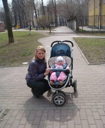 Коляска Geody синяя Санкт-Петербург