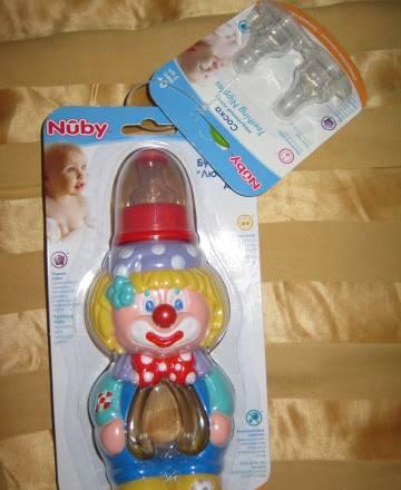 Nuby Бутылочка Любимый друг. 240 мл Москва