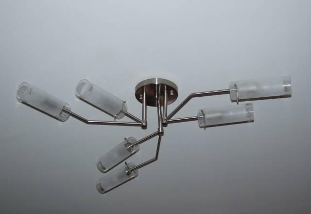 Люстра в комнату и 2 светильника Санкт-Петербург