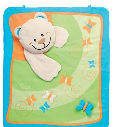 Коврик игровой "Медвежонок" голубой chicco Москва